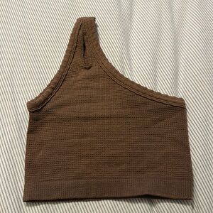one shoulder urban outfitters  tank top